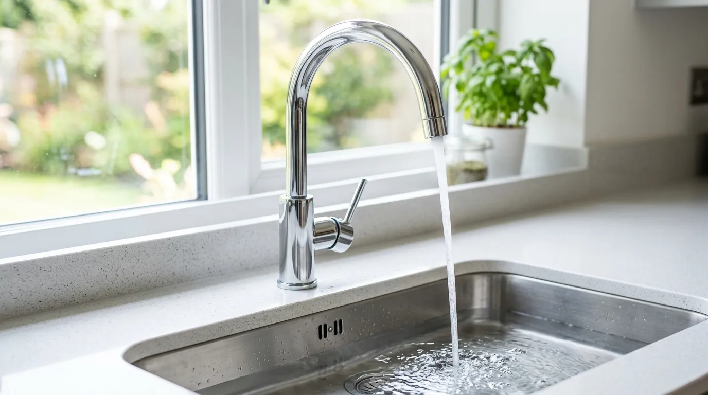 Local Plumbing Master Pros same day plumber fixing a faucet in Elkhart, IA